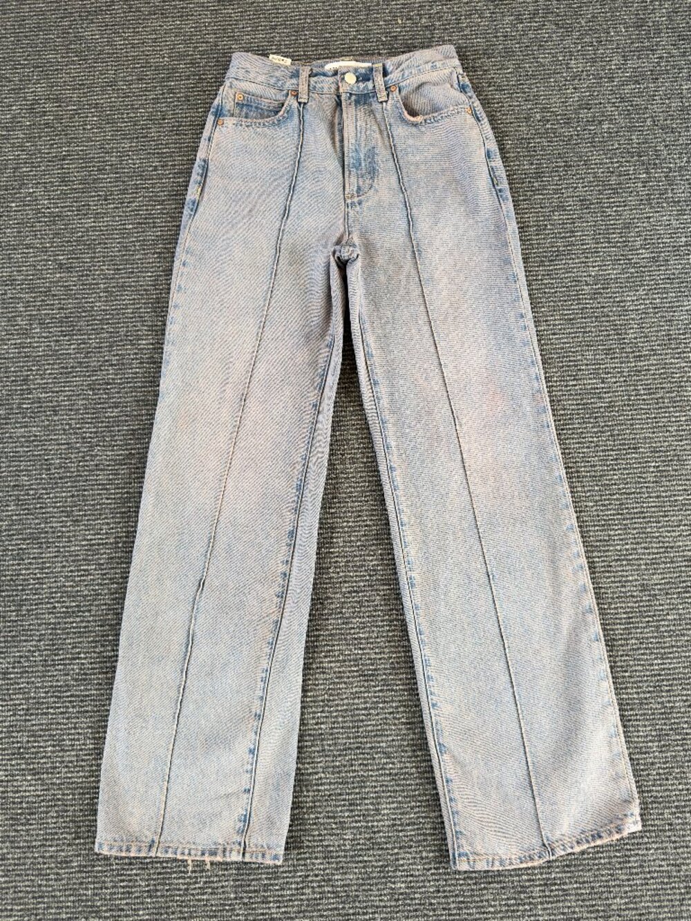 The Tailored high rise wide leg size 24